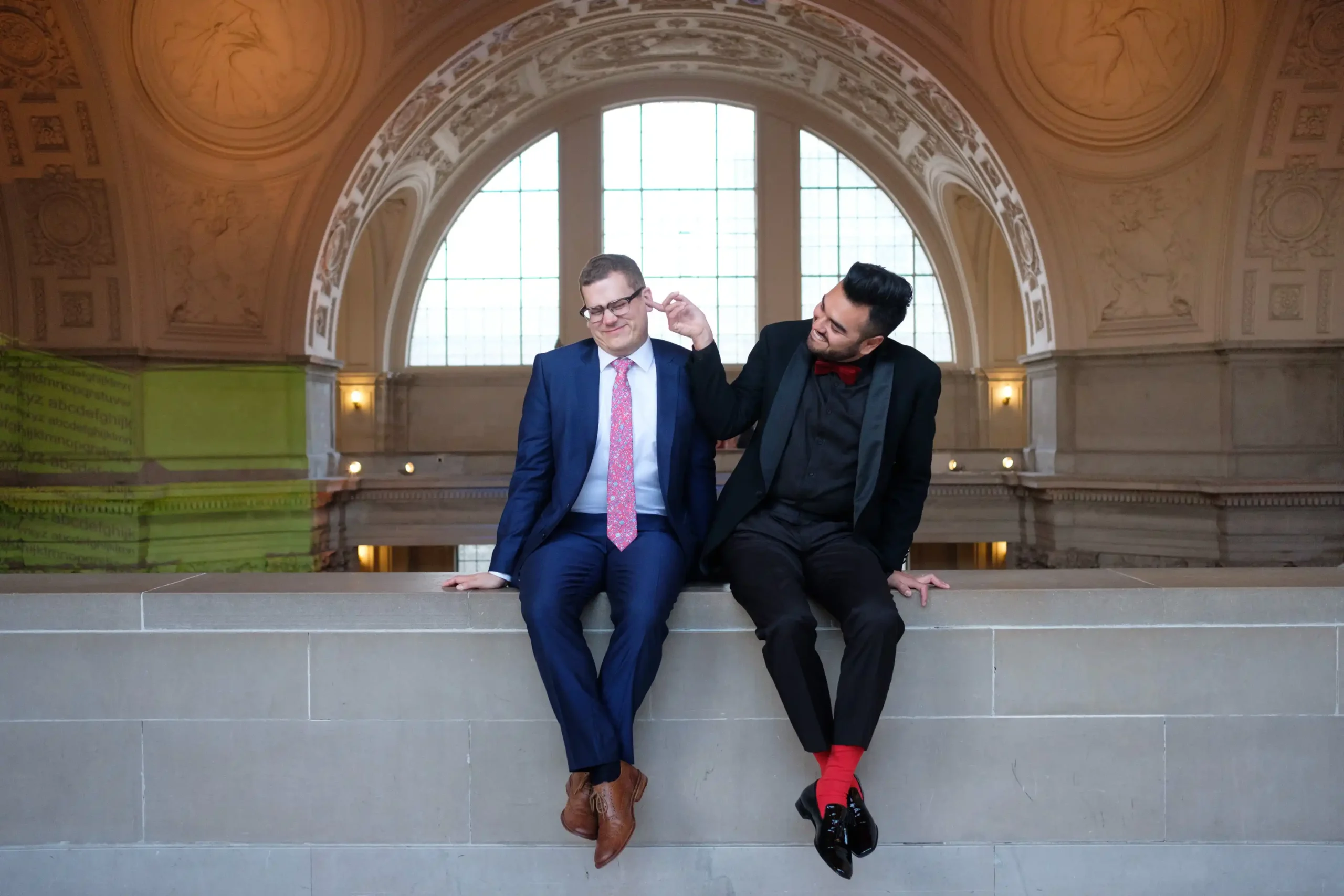 Kris y Francis, fundadores de The Gay Baker en Lima