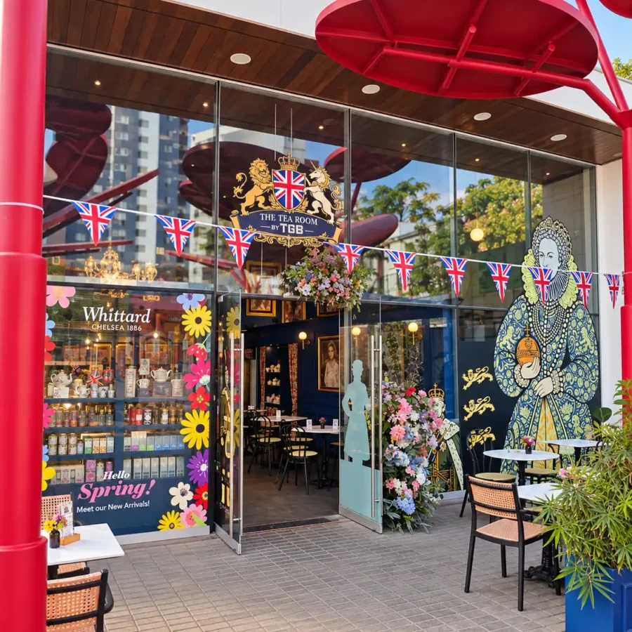 Terraza de The Gay Baker The Tea Room en Miraflores